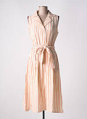 Robe mi-longue orange COMPAÑIA FANTASTICA pour femme seconde vue