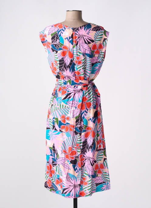 Robe mi-longue rose MADEMOISELLE YEYE pour femme