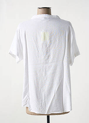 T-shirt coupe droite manches courtes blanc LOSAN femme