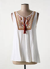 Débardeur blanc LOSAN pour femme seconde vue