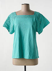 T-shirt bleu LOSAN pour femme seconde vue