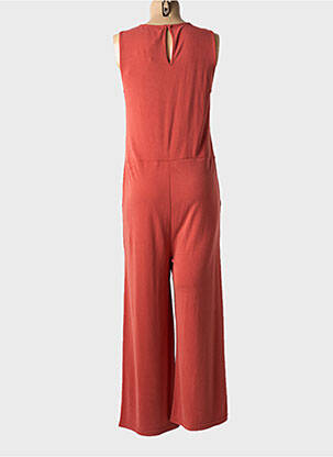 Combi-pantalon coupe fluide sans manche orange LOSAN femme