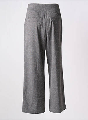 Pantalon large taille à pinces taille haute gris NUMPH femme