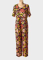 Combi-pantalon orange MADEMOISELLE YEYE pour femme seconde vue