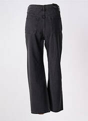 Jeans coupe droite noir REMIXX pour femme seconde vue