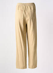 Pantalon droit beige EMILIE.K pour femme seconde vue
