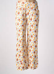 Pantalon large beige COMPAÑIA FANTASTICA pour femme seconde vue