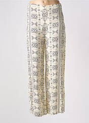 Pantalon large beige LOSAN pour femme seconde vue