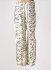 Pantalon large beige LOSAN pour femme seconde vue