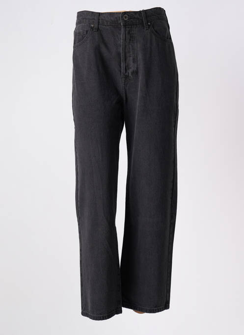 Jeans coupe droite noir REMIXX pour femme