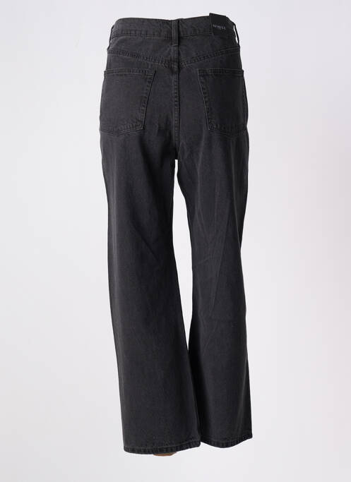 Jeans coupe droite noir REMIXX pour femme