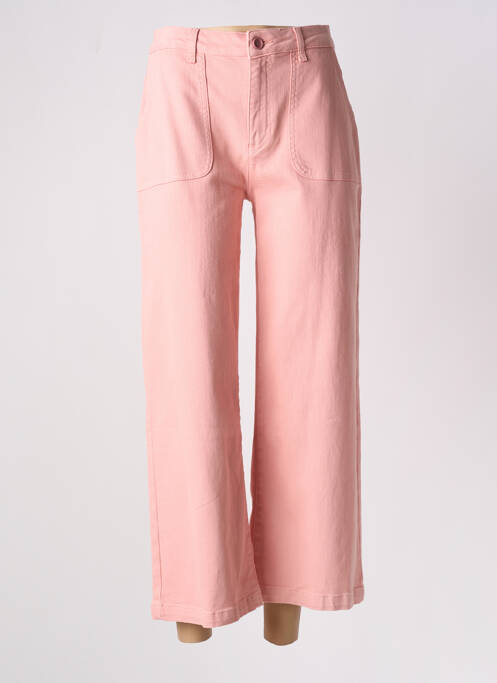 Jeans coupe large rose MADEMOISELLE YEYE pour femme