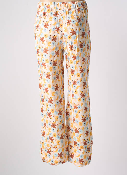 Pantalon large beige COMPAÑIA FANTASTICA pour femme