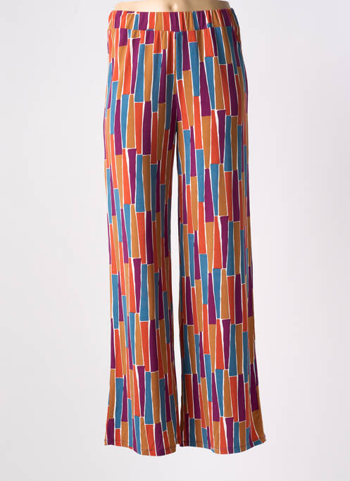 Pantalon large orange LOSAN pour femme