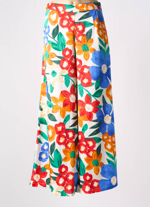 Pantalon large orange TRAFFIC PEOPLE pour femme