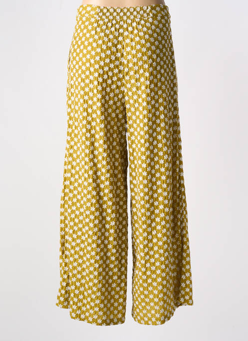 Pantalon large vert TRAFFIC PEOPLE pour femme