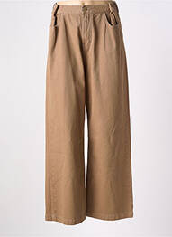 Jeans coupe large taille haute taille haute marron ADORE femme