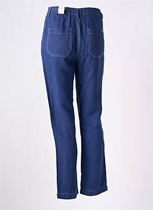 Pantalon droit taille haute taille haute bleu RED LEGEND femme