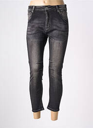 Jeans skinny taille normale taille normale gris REMIXX femme