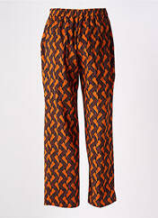 Pantalon droit marron COMPAÑIA FANTASTICA pour femme seconde vue