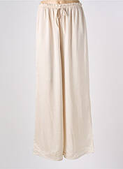 Pantalon large beige GARDEN  pour femme seconde vue