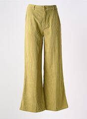Pantalon large vert COMPAÑIA FANTASTICA pour femme seconde vue