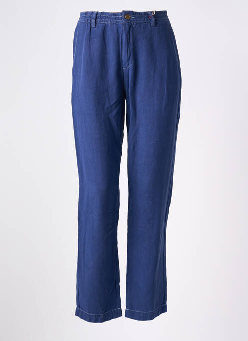 Pantalon droit bleu RED LEGEND pour femme