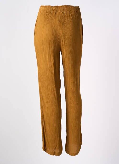 Pantalon droit marron LES TROPEZIENNES PAR M.BELARBI pour femme