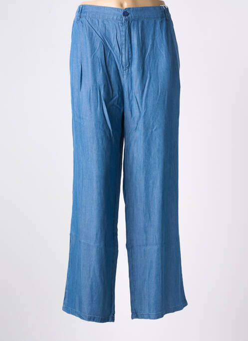 Pantalon large bleu LOSAN pour femme