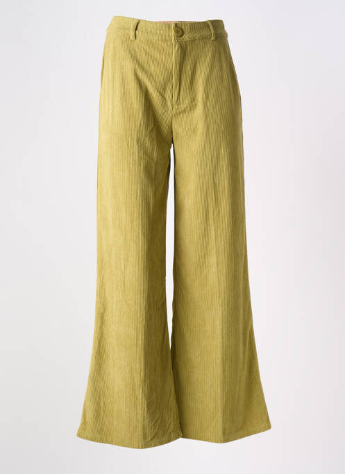 Pantalon large vert COMPAÑIA FANTASTICA pour femme