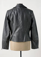 Veste simili cuir gris ONLY CARMAKOMA pour femme seconde vue
