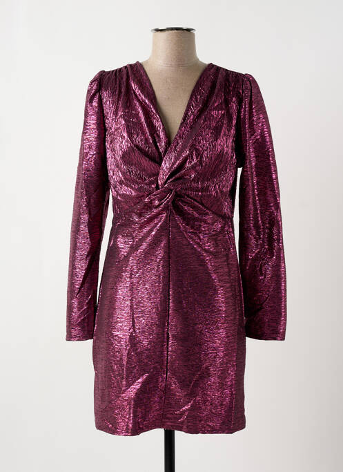 Robe courte violet ATELIER EVÈNE pour femme