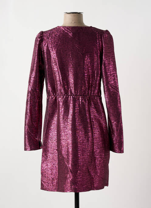 Robe courte violet ATELIER EVÈNE pour femme