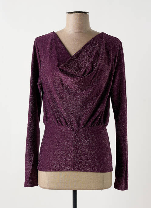 Top violet ATELIER EVÈNE pour femme