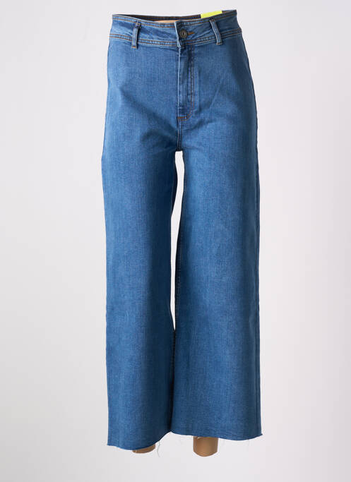 Jeans coupe large bleu LOSAN pour femme