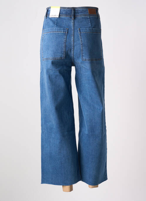 Jeans coupe large bleu LOSAN pour femme