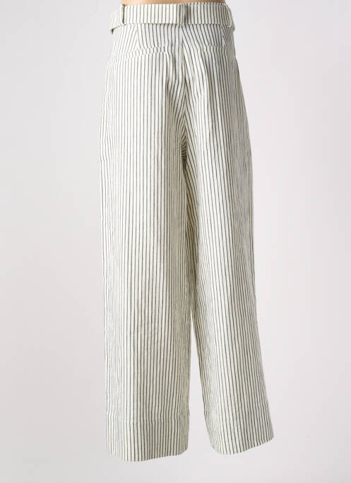 Pantalon large beige MADEMOISELLE YEYE pour femme