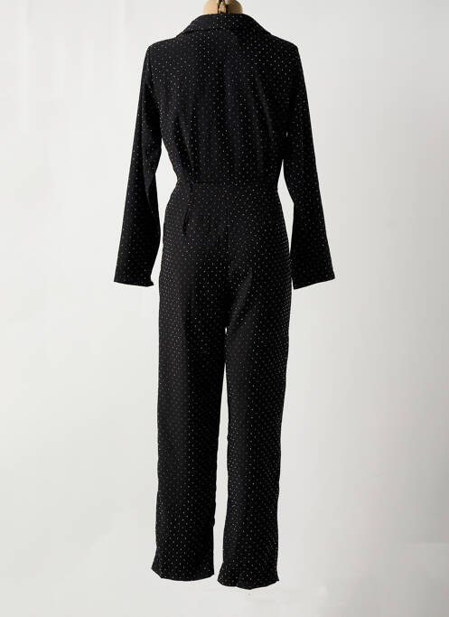 Combi-pantalon poches manches longues noir KILKY femme