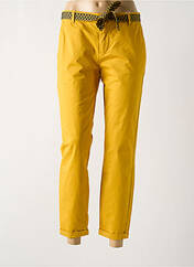 Pantalon chino jaune ONLY pour femme seconde vue