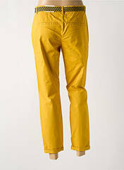 Pantalon chino jaune ONLY pour femme seconde vue