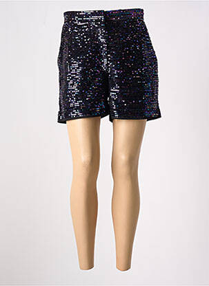 Short fermeture zippée sous rabat avec crochet taille normale violet MADEMOISELLE YEYE femme
