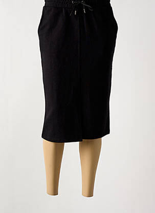 Jupe mi-longue taille normale noir KAFFE femme