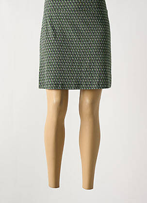 Jupe courte taille normale vert MADEMOISELLE YEYE femme