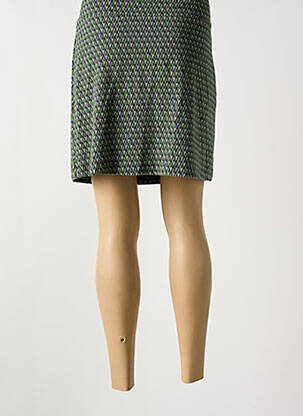 Jupe courte taille normale vert MADEMOISELLE YEYE femme