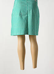 Jupe courte vert MADEMOISELLE YEYE pour femme seconde vue
