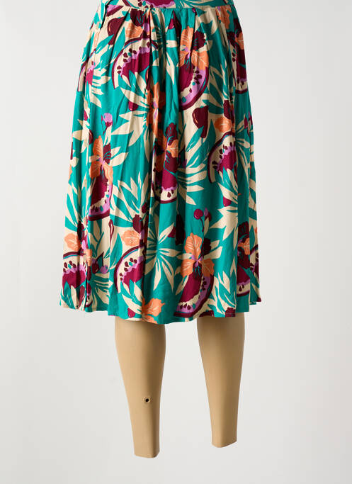 Jupe mi-longue taille normale vert KING LOUIE femme