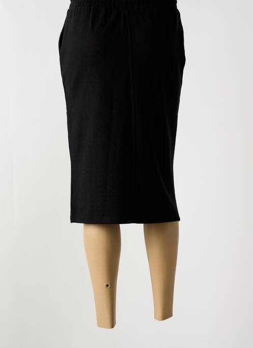 Jupe mi-longue taille normale noir KAFFE femme