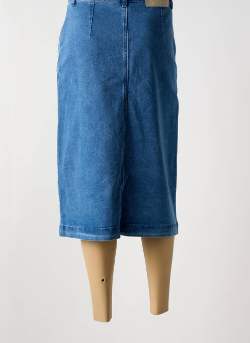 Jupe mi-longue bleu COMPAÑIA FANTASTICA pour femme