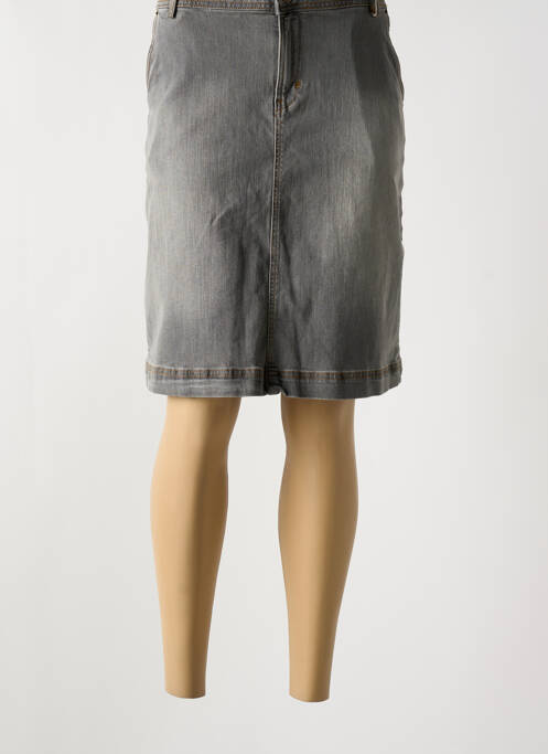 Jupe mi-longue gris WEIRD FISH pour femme