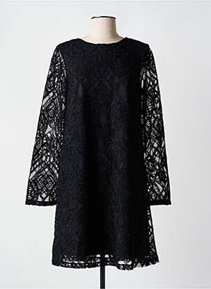 Robe courte manches longues manches longues noir Y.A.S femme